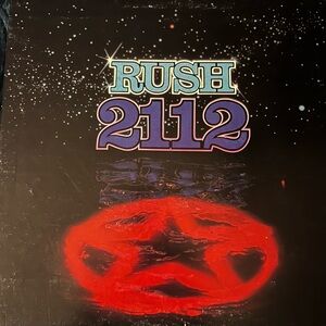 Vintage Rush 2112 Vinyl Record Album